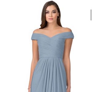 Azazie Dusty Blue Bridesmaid Dress